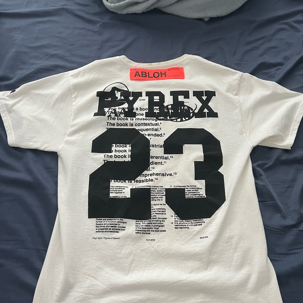 Virgil Abloh Pyrex Vision 23 T Shirt